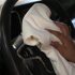 Saugfähiges Auto-Handtuch aus Wildleder