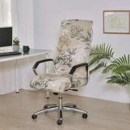   Gemusterter Bürostuhlbezug, elastischer Bezug für Drehstuhl