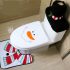 Weihnachtliches WC-Sitzbezug-Set