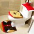 Weihnachtliches WC-Sitzbezug-Set