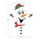 Großer Schneemann-Kühlschrankmagnet