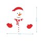 Großer Schneemann-Kühlschrankmagnet