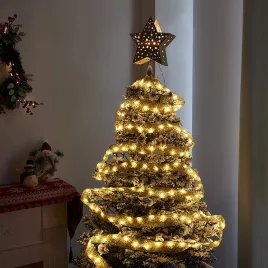 LED-Weihnachtsband, Christbaumschmuck 3 m