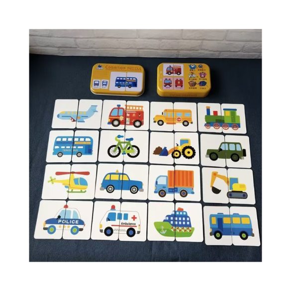 Fähigkeitenförderndes Puzzlekartenspiel