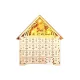 Holz Weihnachts-Adventskalender mit LED-Beleuchtung