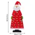 Wandhängender Weihnachtsmann-Adventskalender