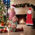 Wandhängender Weihnachtsmann-Adventskalender