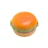 Mikrowellengeeignete Hamburger-förmige Doppeldecker-Lunchbox