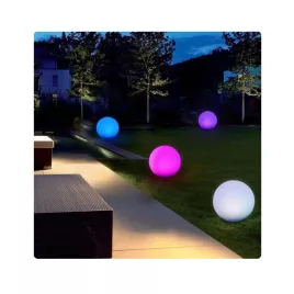 Wasserdichte LED-Gartenlampe mit Fernbedienung