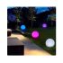 Wasserdichte LED-Gartenlampe mit Fernbedienung