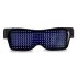 Partybrille, leuchtende Brille, LED-Anzeige-Brille
