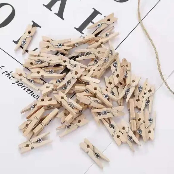 Mini-Holzklammern 100 Stk.