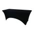 Elastische schwarze Tischdecke 90x150cm