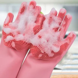 Spülhandschuhe, Silikonhandschuhe 1 Paar