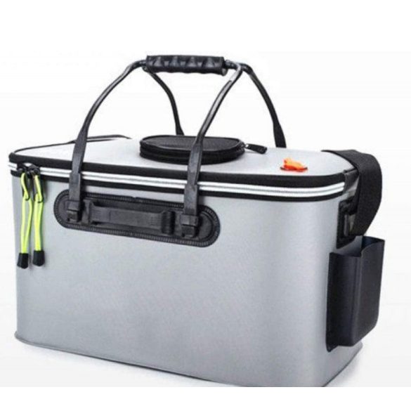 Faltbare Angeltasche mit Fischtrage-Design