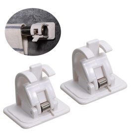   Selbstklebende Gardinenstange, Vorhangstangenhalter - Haushaltshalterung (2 Stk.)