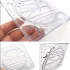 Designer-Lineal, Künstler-Lineal, Multifunktionales drehbares Zeichnenlineal