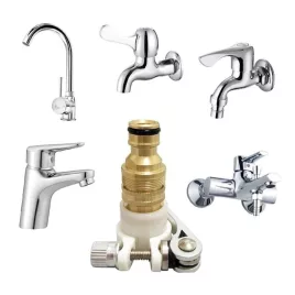3-in-1 umwandelbarer Wasserhahnanschluss