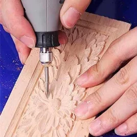 Holzschnitz- und Gravurbohrersatz (5 Stk.)