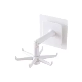 360° drehbarer selbstklebender Wandhaken