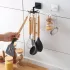 360° drehbarer selbstklebender Wandhaken