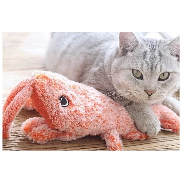 Zappelnder Krebs Interaktives Katzen- und Hundespielzeug