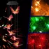 Leuchtender Schmetterling-Windspiel (solarbetrieben)