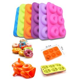 Silikon-Donutform (6 Stück)