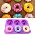 Silikon-Donutform (6 Stück)