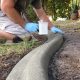 Gartenrandform, Betonform für Ziergärten