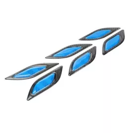 Reflektierende Carbon-Autoaufkleber, Auto-Tuning-Streifen