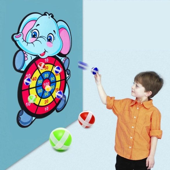 Klett-Dartscheibe mit Geschenkball