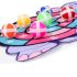 Klett-Dartscheibe mit Geschenkball