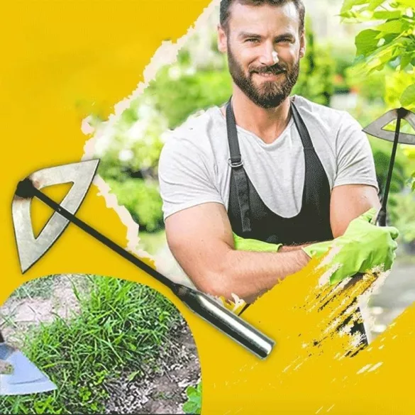 Hand-Unkrautschneider, Hohes Hacke aus rostfreiem Stahl