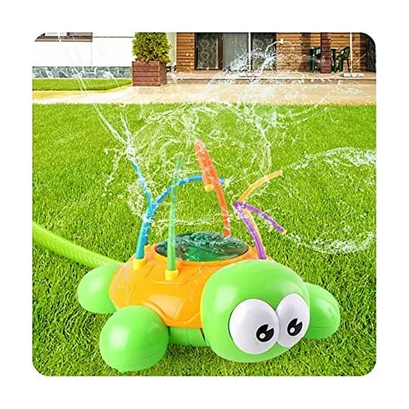 Wasserspiel mit Schildkröte