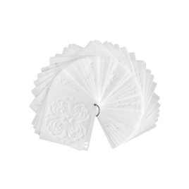 Mandala Schablone, Zeichenschablone 48 Stk.