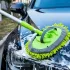 Mikrofaser-Reinigungsbürste für die Autowäsche, mit teleskopisch verstellbarem Griff