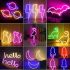 Neon-LED-Lichter
