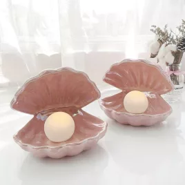 Keramik-Muscheldekoration