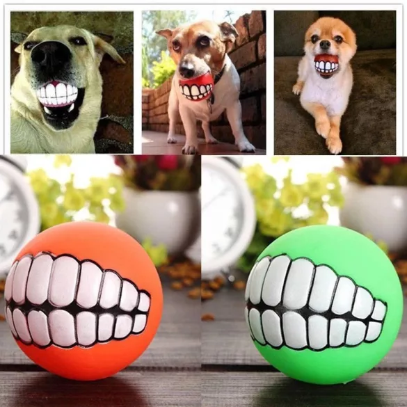 Lustige Hundeball, Witziger Gebissball