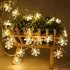Weihnachtliche LED-Lichterkette