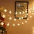 Weihnachtliche LED-Lichterkette