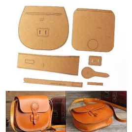Schablone für Ledertaschen