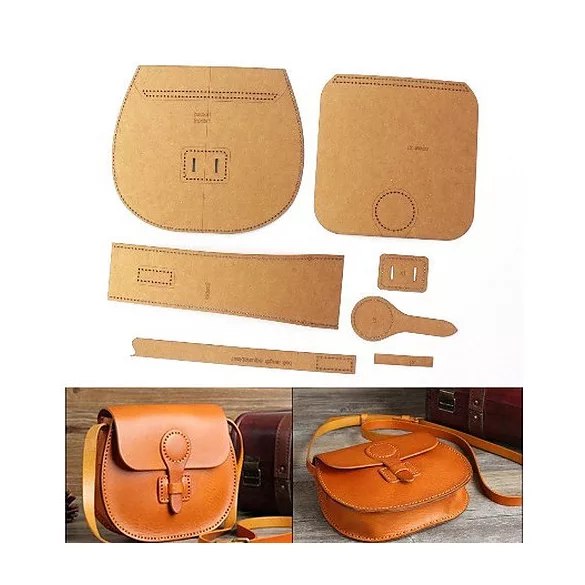 Schablone für Ledertaschen