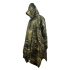 Tarnfarben Regenjacke, wasserdichter Jagdponcho