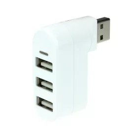 3-Port-USB-2.0-Hub mit drehbarem Kopf