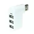 3-Port-USB-2.0-Hub mit drehbarem Kopf