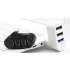 3-Port-USB-2.0-Hub mit drehbarem Kopf