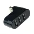 3-Port-USB-2.0-Hub mit drehbarem Kopf