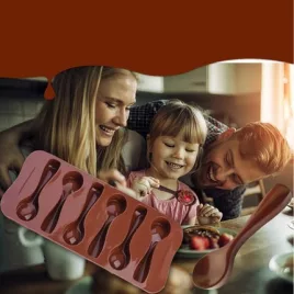 Silikon-Schokoladenlöffel-Form